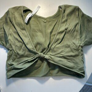 Aeropostale Green Reversible Top L